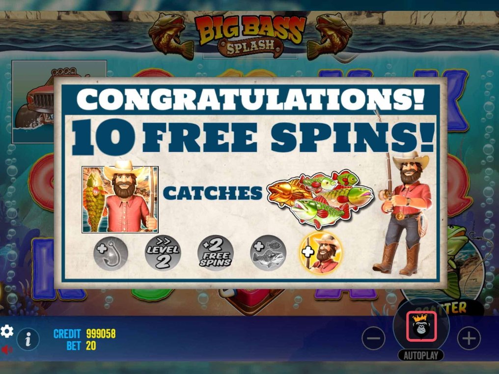 Big Bass Splash gioca